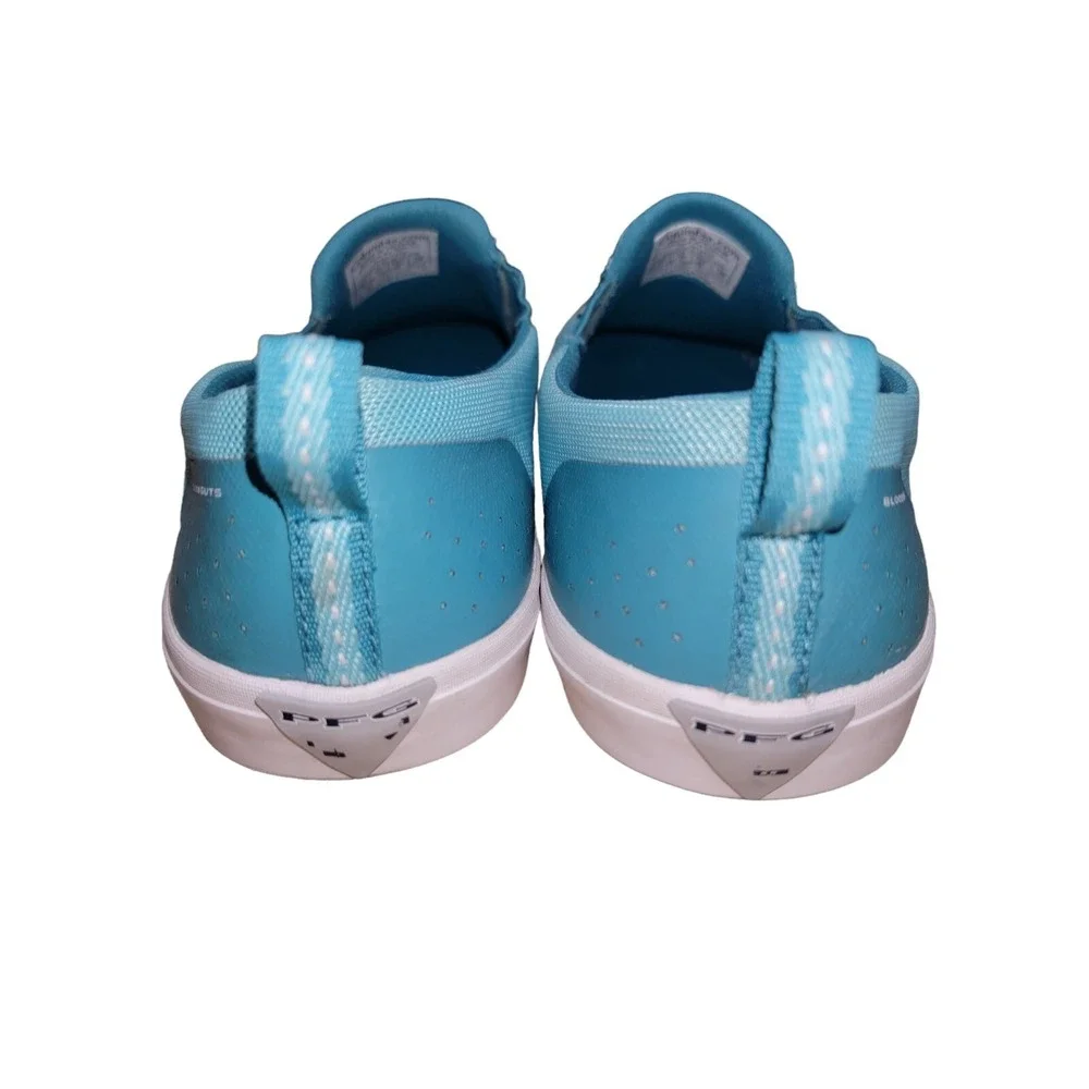 Columbia PFG Dorado Women's Sz 9 Blue Boat Shoes Outdoors Fishing Slip On